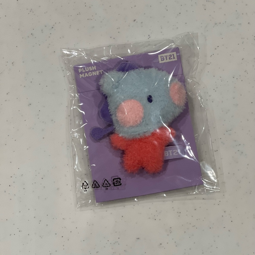 BTS / BT21 Minini My Roommate Plush Magnet Official Merch - Mang